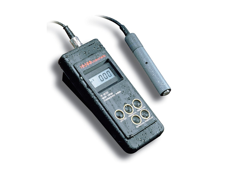 máy đo độ dẫn điện EC HI-9033 máy đo độ dẫn điện EC HI-9033, máy đo độ dẫn điện EC HI-9034