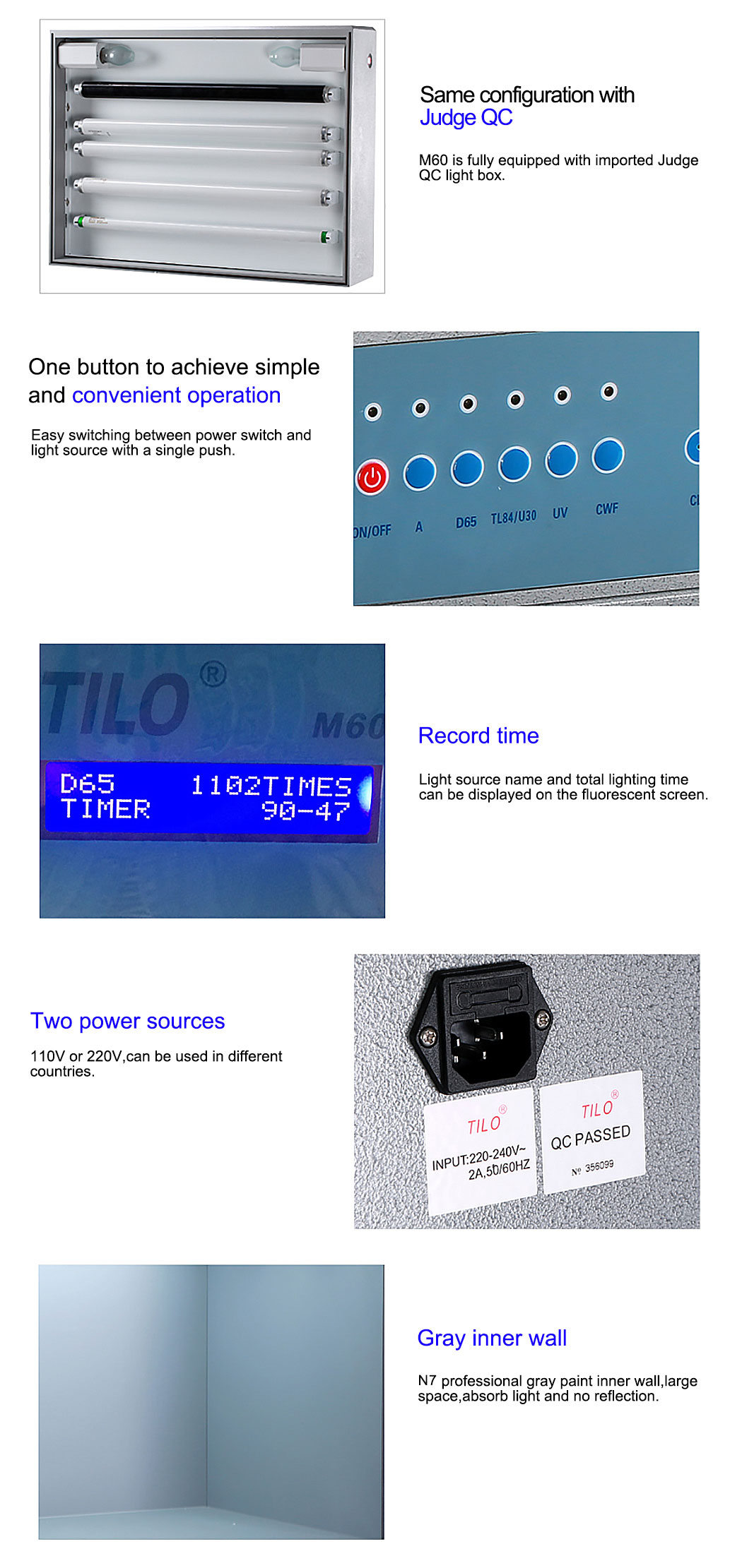 Color Light Booth T60B 1 Color Light Booth T60B 1